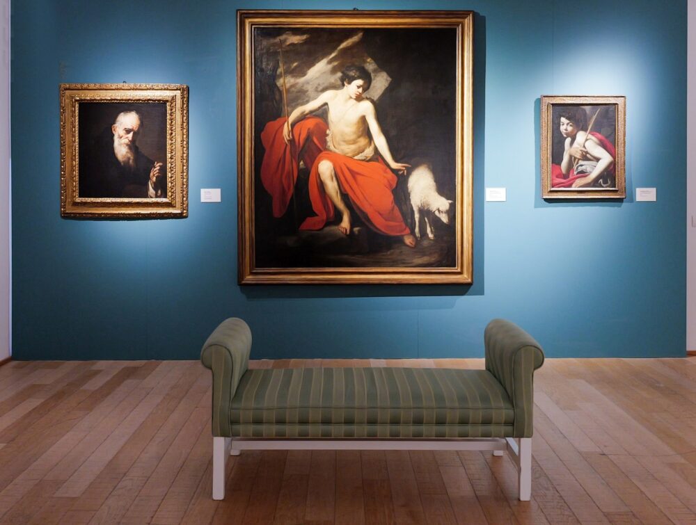 Veduta della mostra Pittura a Napoli dopo Caravaggio, Forte Pietro Leopoldo I, Forte dei Marmi Ph Barbara Cardini
