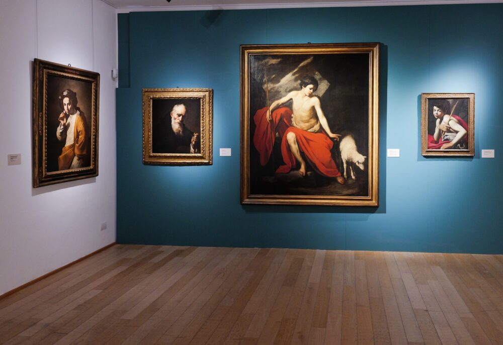 Veduta della mostra Pittura a Napoli dopo Caravaggio, Forte Pietro Leopoldo I, Forte dei Marmi Ph Barbara Cardini