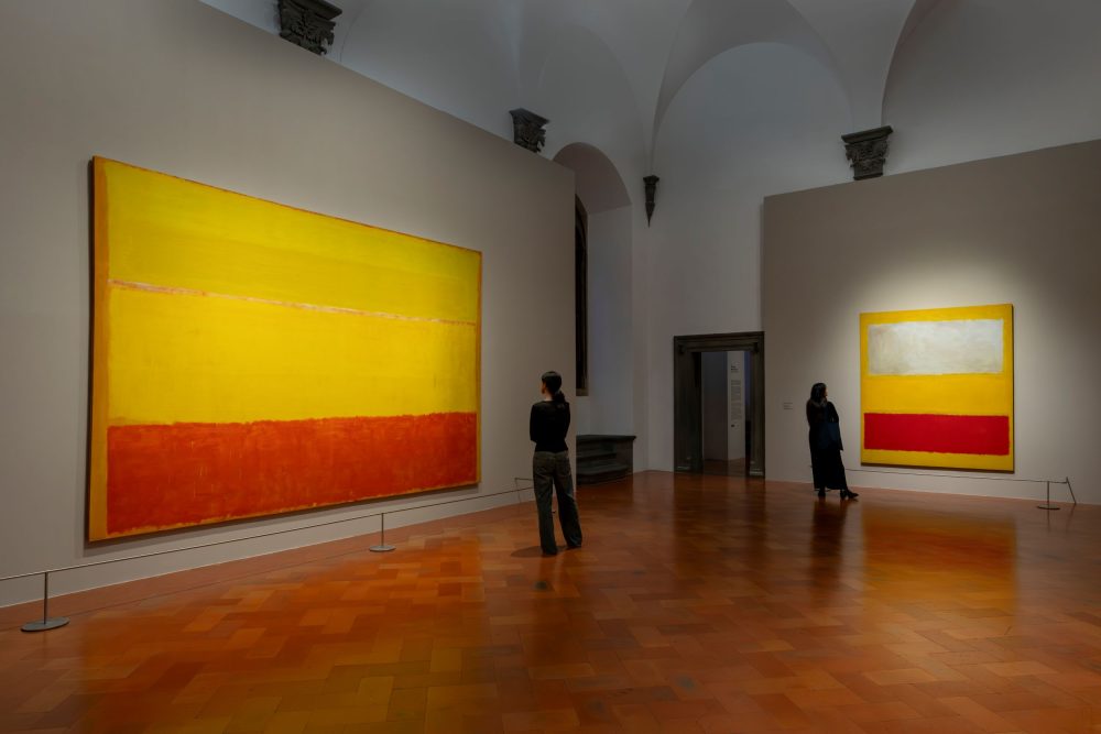Rothko a Firenze, exhibition views, Palazzo Strozzi, Museo di San Marco, Biblioteca Medicea Laurenziana, Firenze, 2026, foto Ela Bialkowska, OKNO Studio