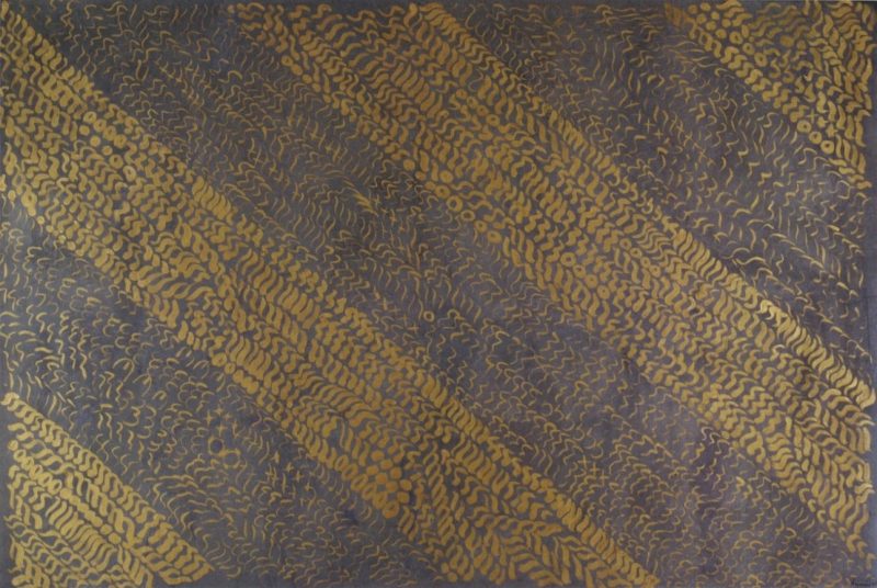 Carla Accardi, Grigio scuro oro, 1964