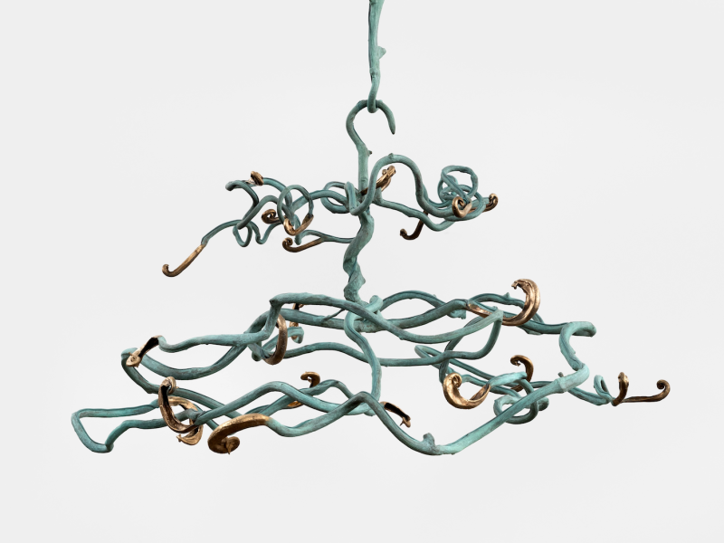 Julie Hamisky, Aqua, 2024, Bronze, 56 x 89 x 97 cm. Courtesy of the artist and Mitterrand gallery