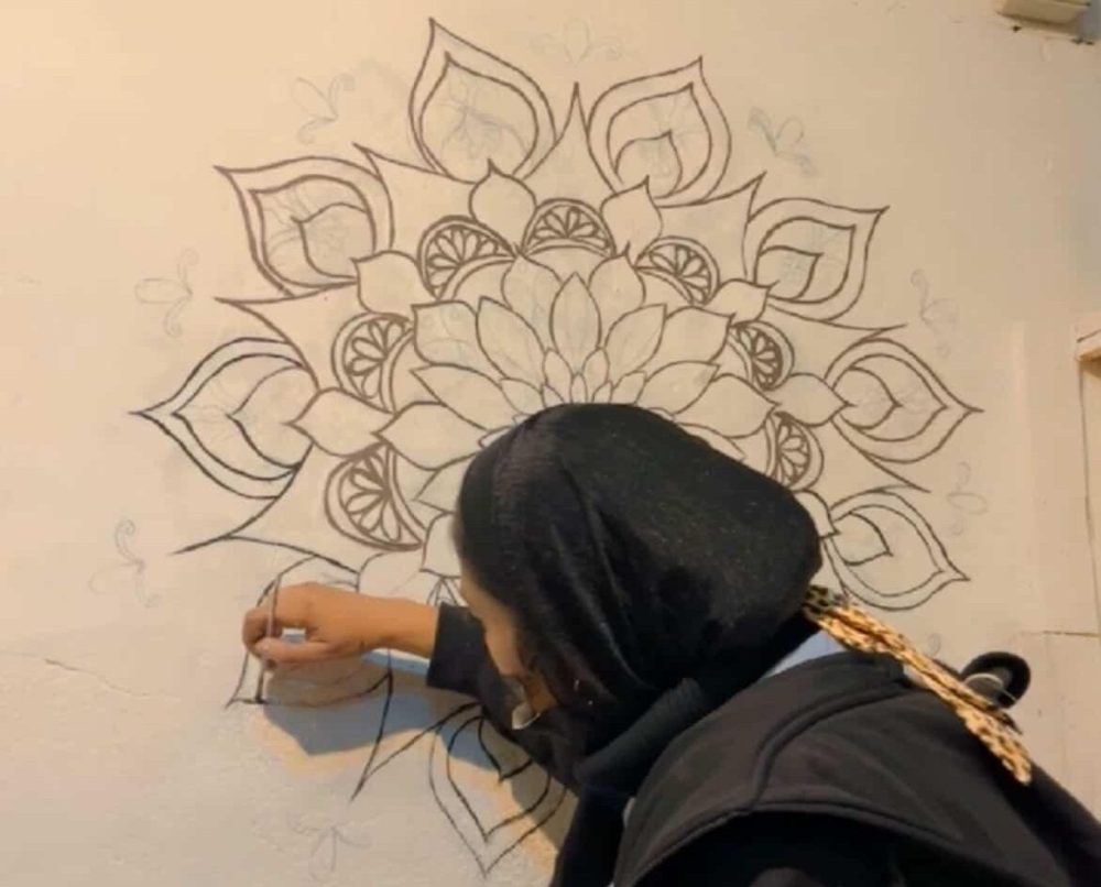 Gaza City, Mandala, Anne Redwan, 2025