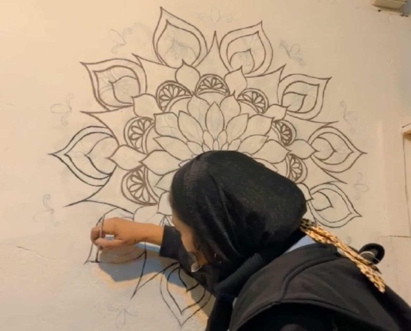 Gaza City, Mandala, Anne Redwan, 2025