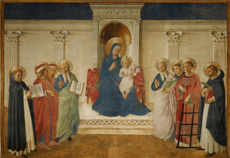 La Madonna delle Ombre, di Beato Angelico