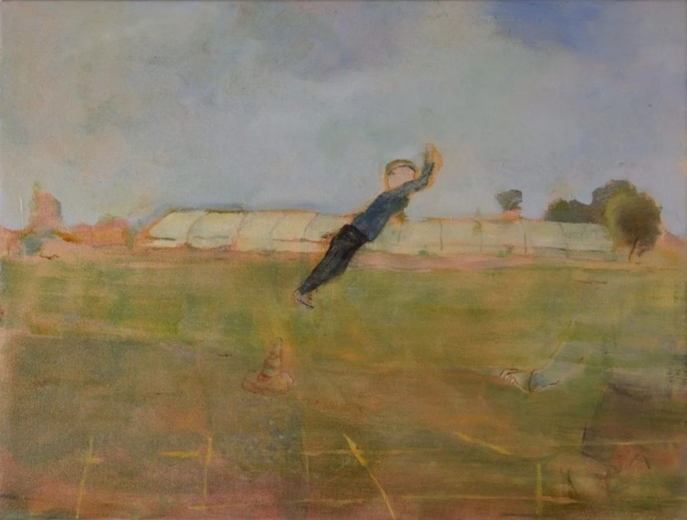 Raffaele Santillo, Paro di tutto, 2025, olio su tela