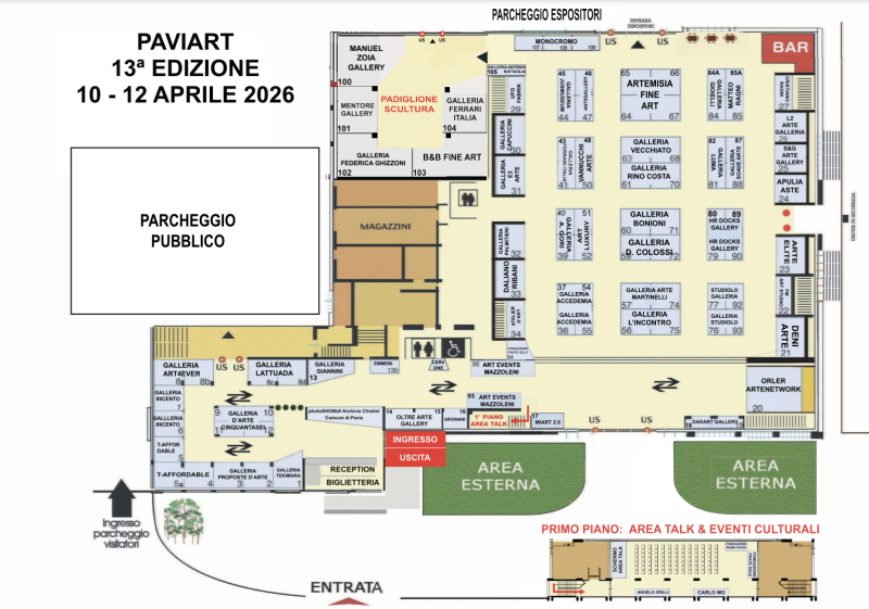 Mappa PaviArt 2026