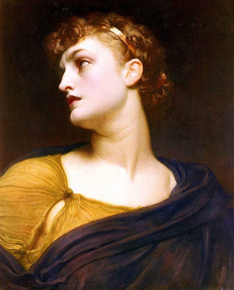 Antigone, Olio di Frederic Cameron Leighton, 1882