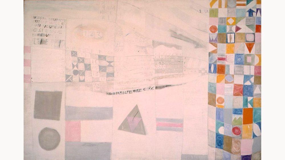 Gastone Novelli, Il re delle parole, 1961