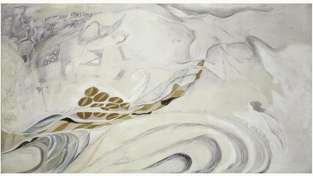 Gastone Novelli, Per una rivoluzione permanente (per Lev Trotzky), 1965