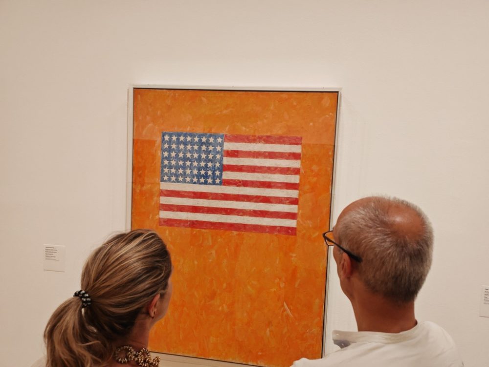 Jasper Johns, Night Driver, Museo Guggenheim, Bilbao