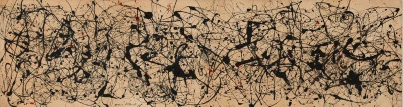 Number 7A (1948) di Jackson Pollock (foto Christie's images ltd. 2026)