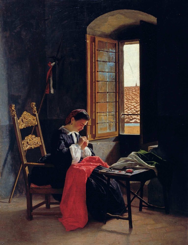 Odoardo Borrani, Il 26 aprile 1859 in Firenze, 1861