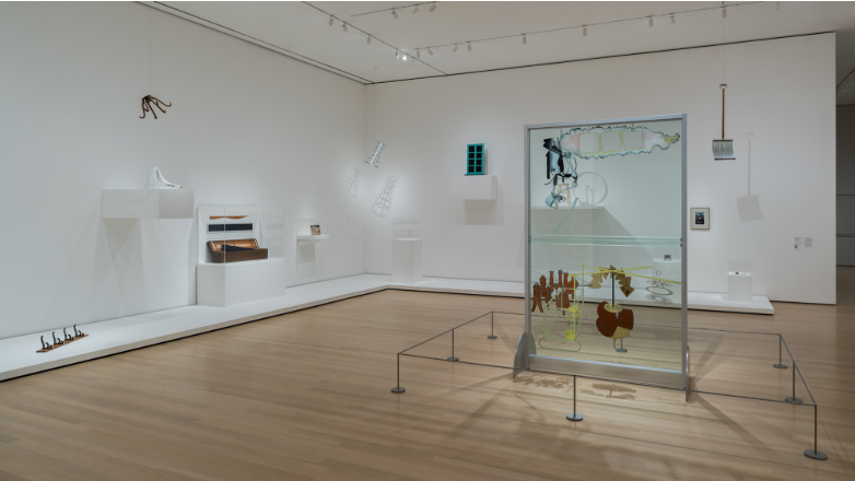 Installation view, Marcel Duchamp, Museum of Modern Art, New York, foto Jonathan Dorado © MoMA, New York