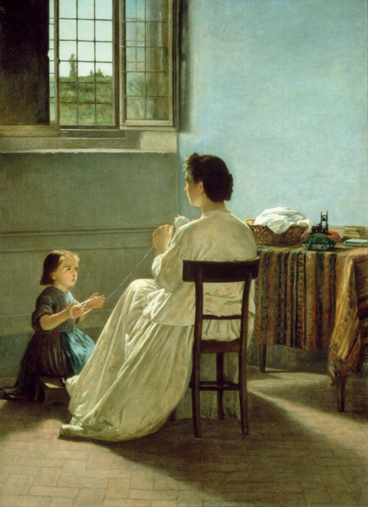 Silvestro Lega, Educazione al lavoro, 1863