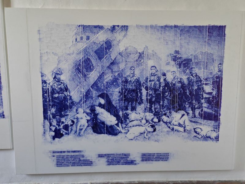 Andrei Molodkin, FIRE, Galleria Giampaolo Abbondio, Todi