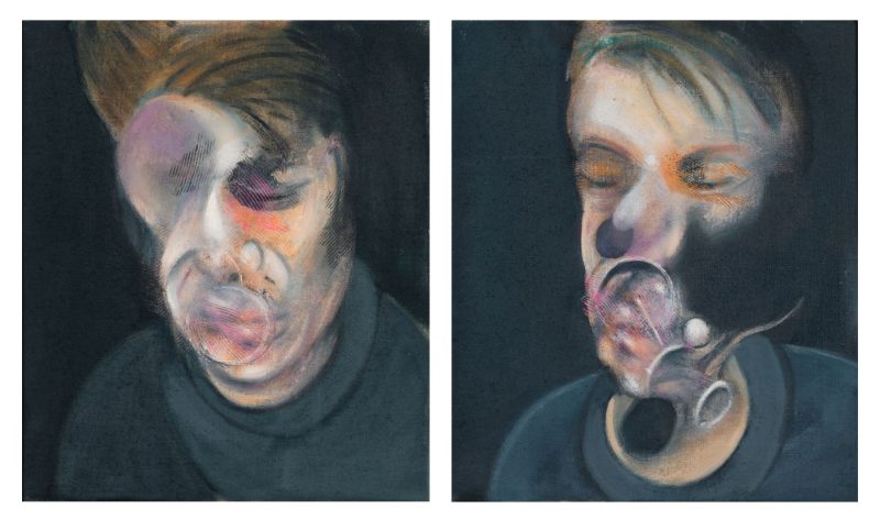 Francis Bacon, Two Studies for Self-Portrait, Sold for £8,675,000