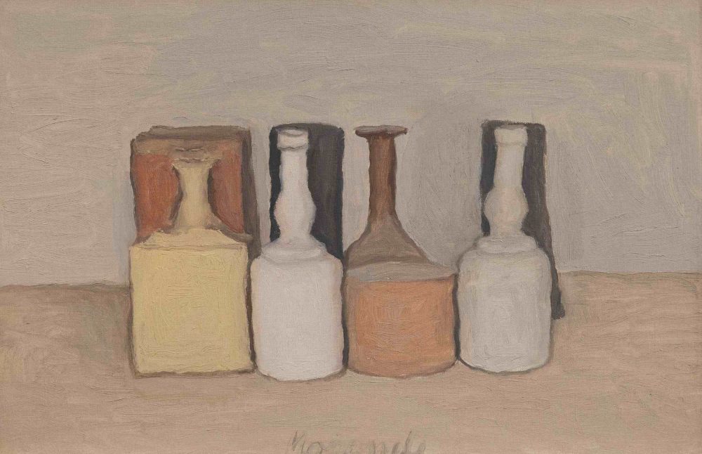 Giorgio Morandi, Natura morta, 1956, Olio su tela, Museo Morandi, © Giorgio Morandi, by SIAE, 2026