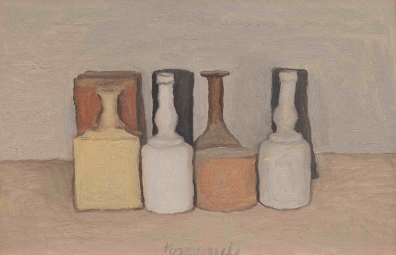 Giorgio Morandi, Natura morta, 1956, Olio su tela, Museo Morandi, © Giorgio Morandi, by SIAE, 2026