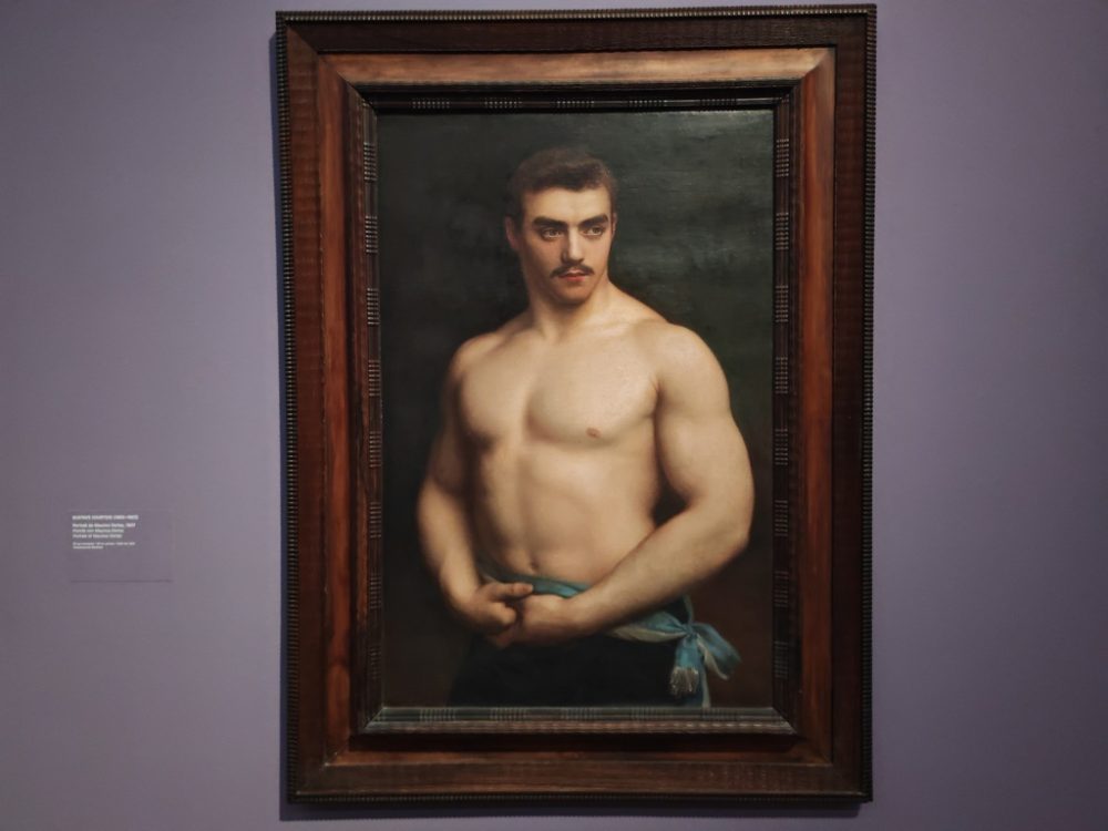Gustave Courtois, Portrait de Maurice Deriaz, 1907