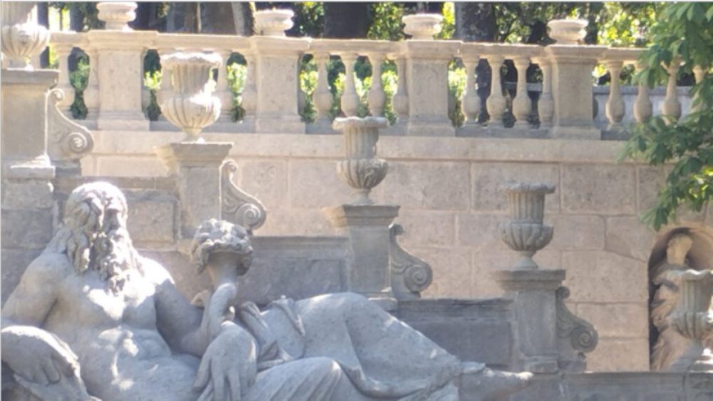 Interventi sulle fontane e i gruppi scultorei a Villa Lante