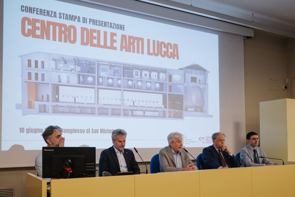 La presentazione del Centro delle arti Lucca