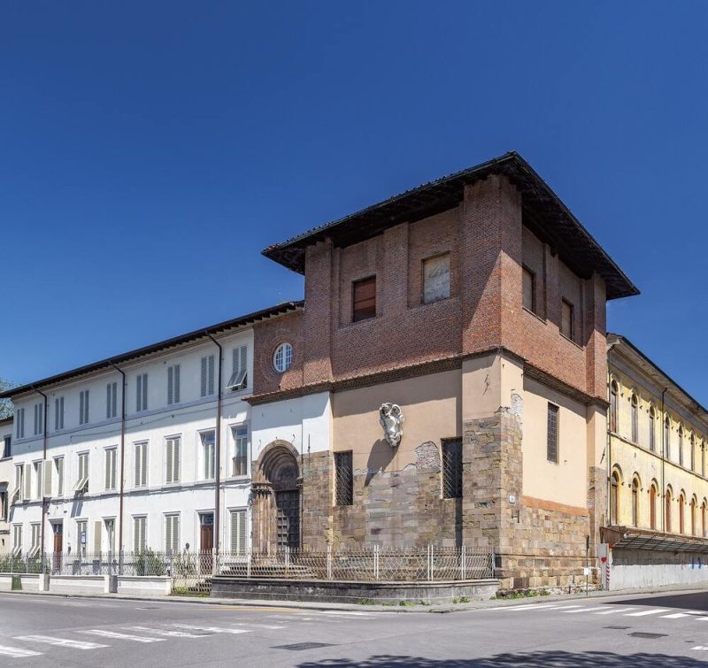 L'esterno del futuro Centro delle Arti Lucca