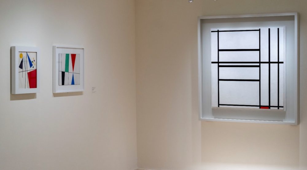Piet Mondrian, Composizione n. 1 con grigio e rosso 1938, Composizione con rosso 1939 (1938–1939)