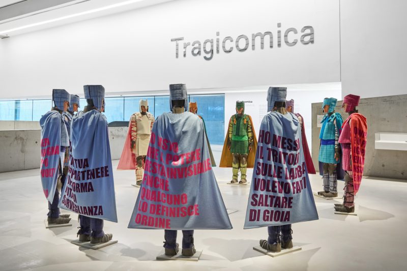 Elena Bellantoni, Tragicomica, exhibition view, photo ®Simon d'Exea. Courtesy Fondazione MAXXI