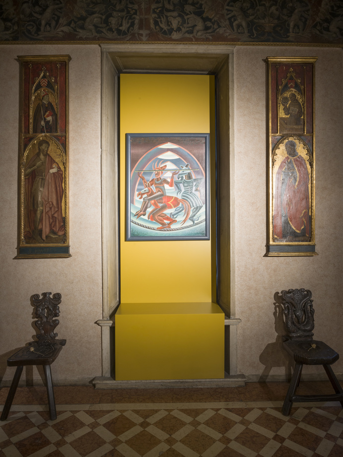 Depero Space to Space. La creazione della memoria, Museo Bagatti Valsecchi foto Elena Datrino
