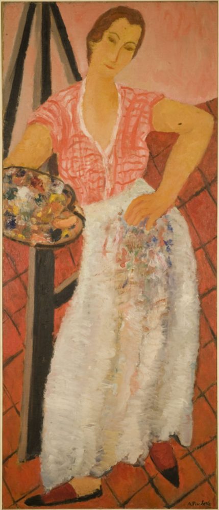 Adriana Pincherle, Autoritratto, 1934, olio su tela
