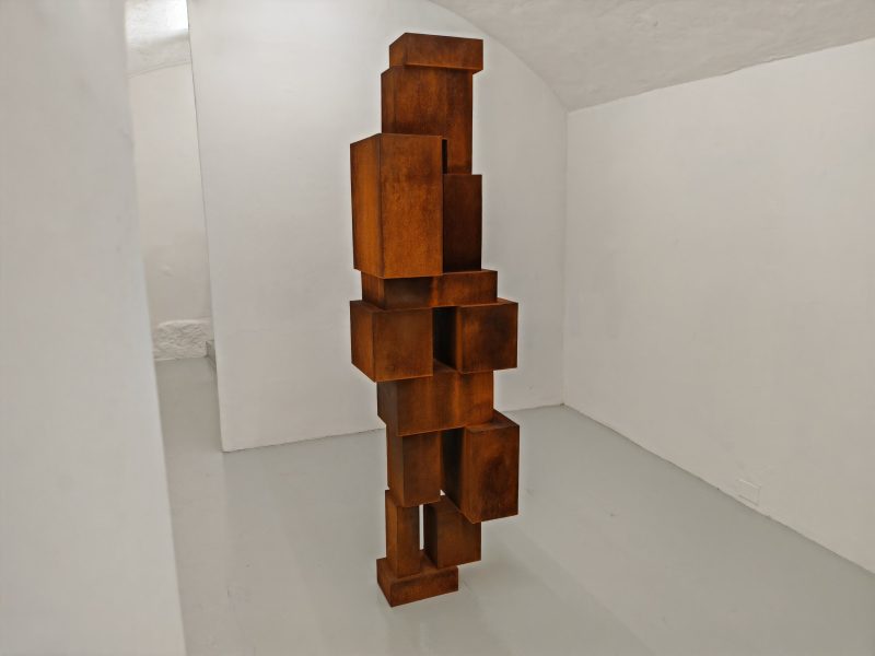 Antony Gormley, What Holds Us, Galleria Continua, San Gimignano