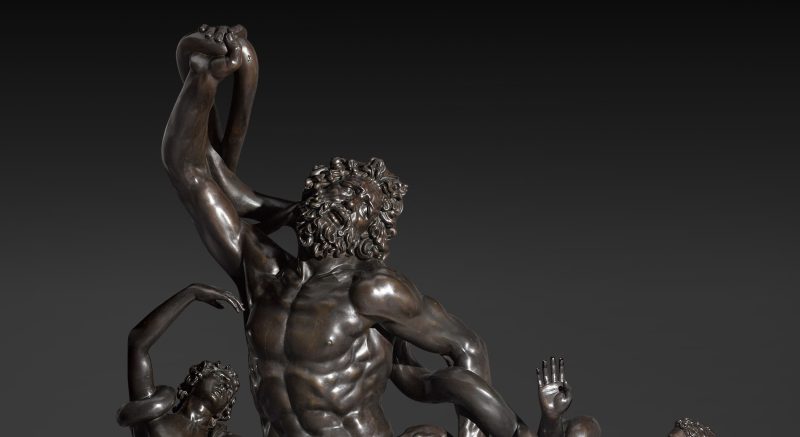 Auguste-Jean Marie Carbonneaux, The Hamilton Laocoön, stima £2-3m (dettaglio, courtesy Sotheby's)
