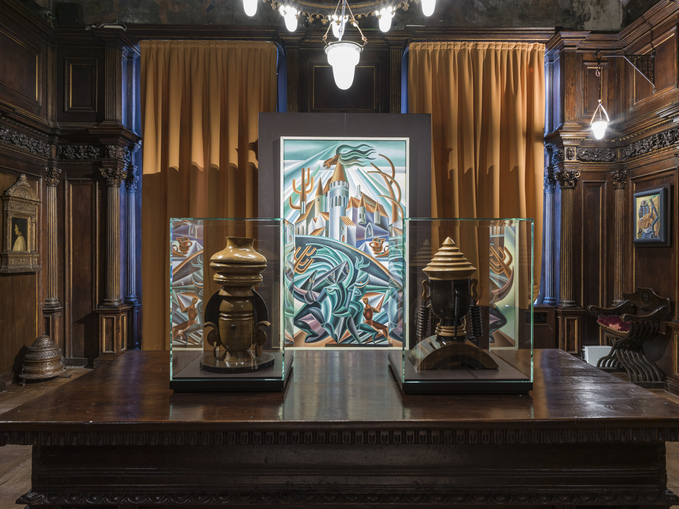 Depero Space to Space. La creazione della memoria, Museo Bagatti Valsecchi foto Elena Datrino