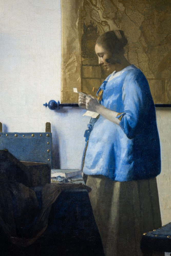 Johannes Vermeer, Donna che legge una lettera, circa 1663 Ph. Alberto Novelli & Alessio Panunzi