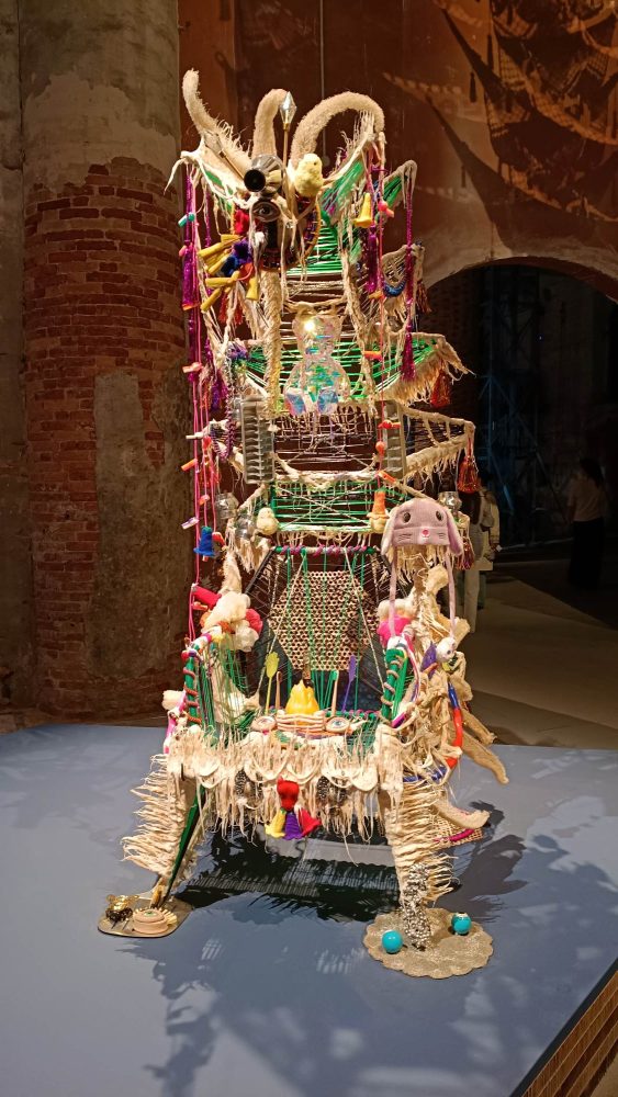 Guadalupe Maravilla, 2026, ICE Age Disease Throwers, vari materiali biennale