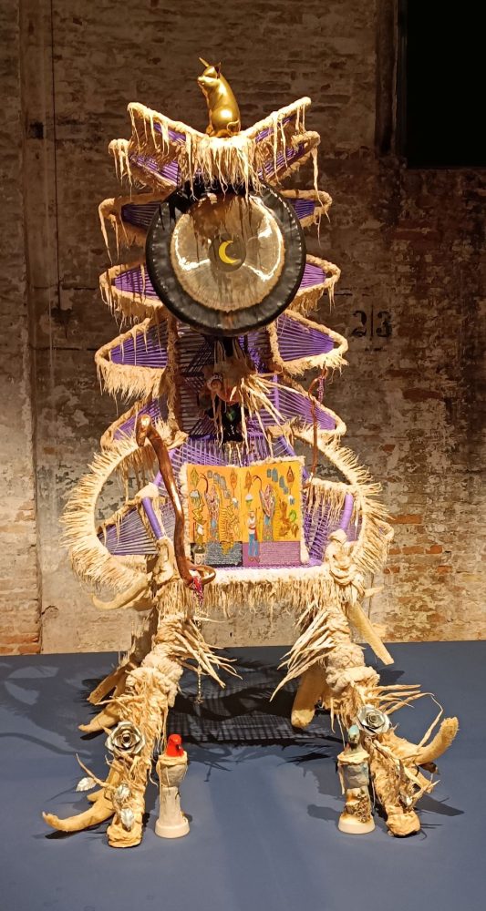 Guadalupe Maravilla, 2026, ICE Age Disease Throwers, vari materiali biennale