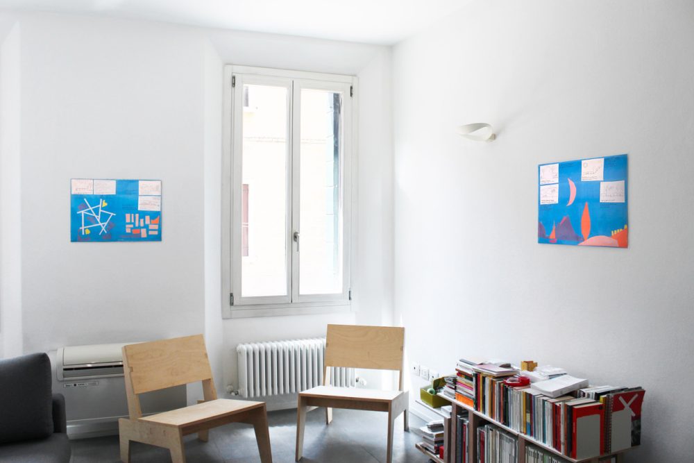 In 2.73 giorni. Abitare il caos. Yona Friedman, Points d'ironie n. 24 (2001). Courtesy Viaindustriæ. Installation view, giugno 2026