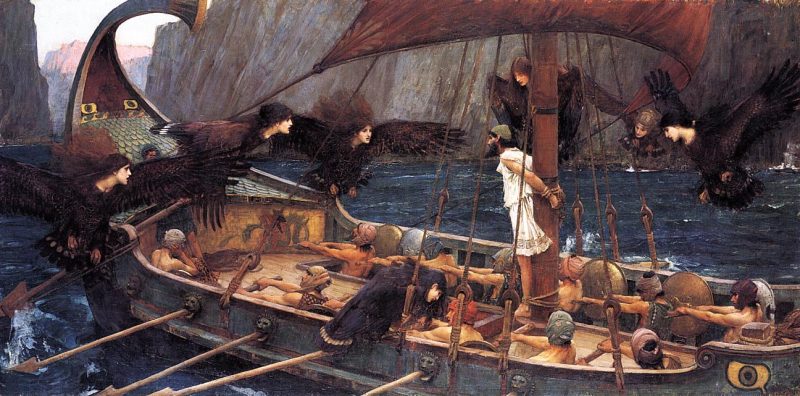 John William Waterhouse, Ulisse e le Sirene, 1891