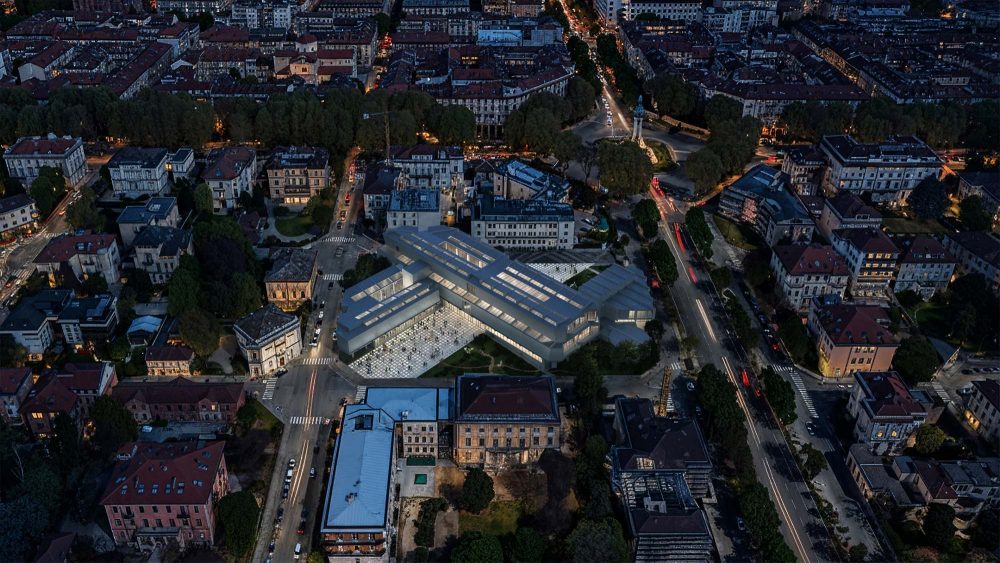 LA DIAGONALE DI LUCE, GAM – Galleria Civica d’Arte Moderna e Contemporanea di Torino, Progetto architettonico MVRDV + BALANCE, foto MVRDV