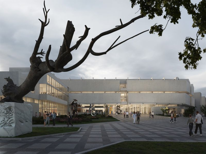 LA NUOVA AGORÀ, GAM – Galleria Civica d’Arte Moderna e Contemporanea di Torino, Progetto architettonico MVRDV + BALANCE, foto MVRDV