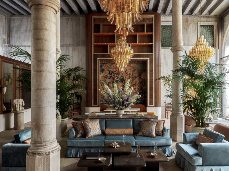 La lobby dell'Orient Express, credits Giulio Ghirardi