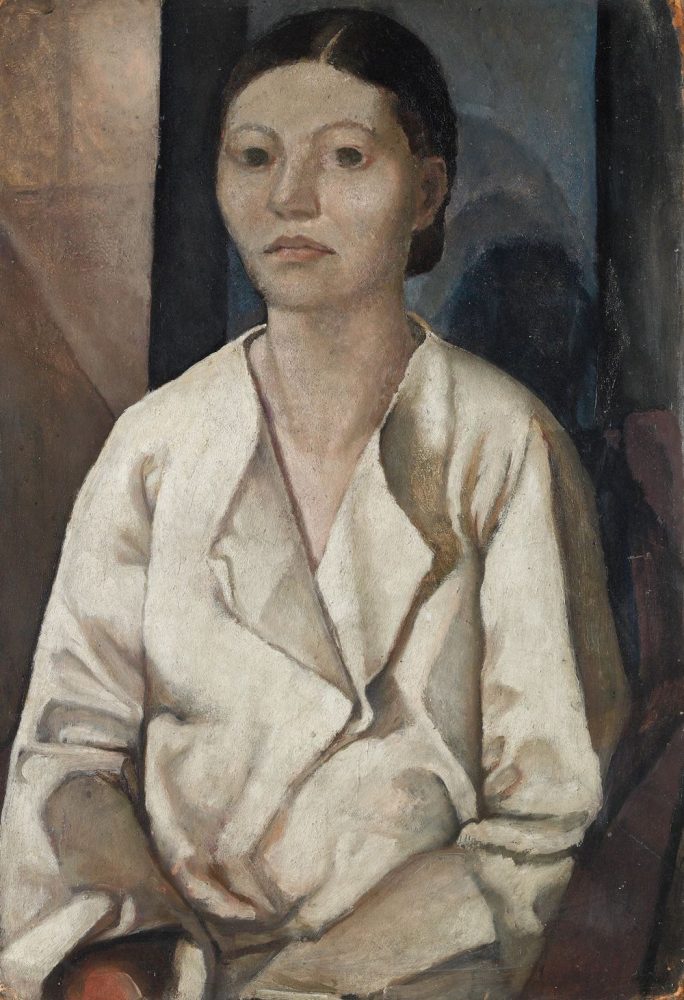 Nella Marchesini, Daphne Maugham, 1927 ca., olio su cartone, cm. 72x49,5, Archivio Malvano Marchesini, Torino