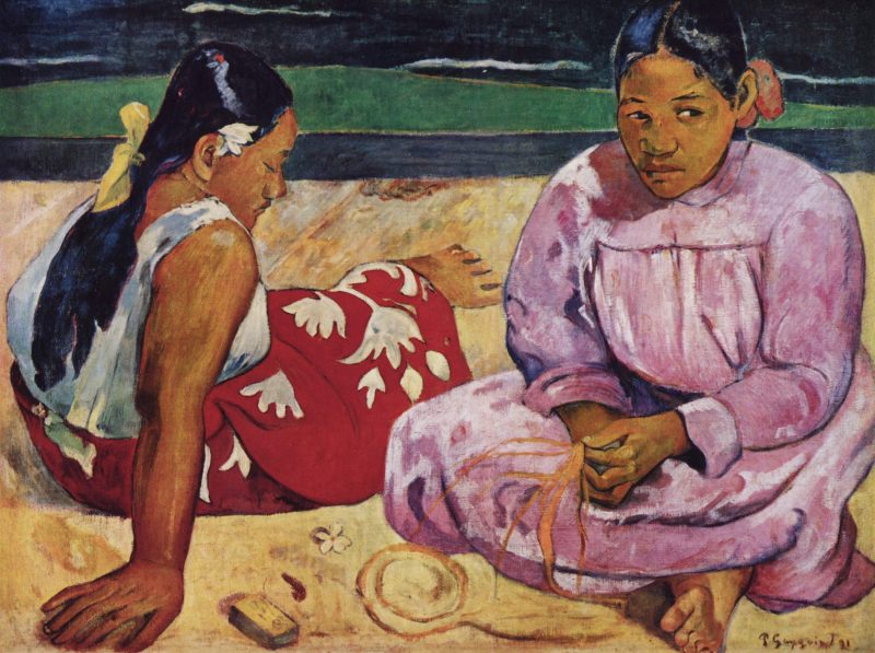 Paul Gauguin, Due donne tahitiane, 1891-92. Parigi, Musée d'Orsay