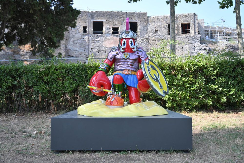 Philip Colbert, Philip Colbert in Pompei, foto Valentina Sensi via Ufficio Stampa HF4