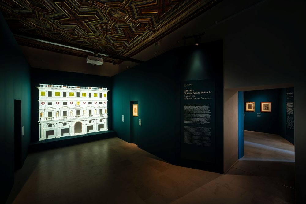 La Visitazione all’Aquila. Raffaello e Pontormo, Museo Nazionale d’Abruzzo, installation view by Marco Giugliarelli