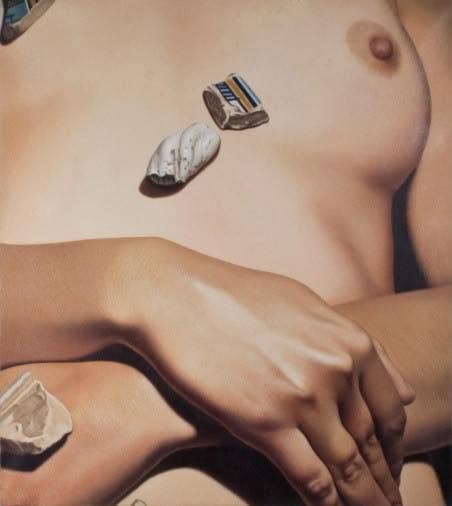 Carlo Maria Mariani, Iper/ri/cognizione 2, 1974. 90 x 80 cm. Collezione Cannaviello, Milano