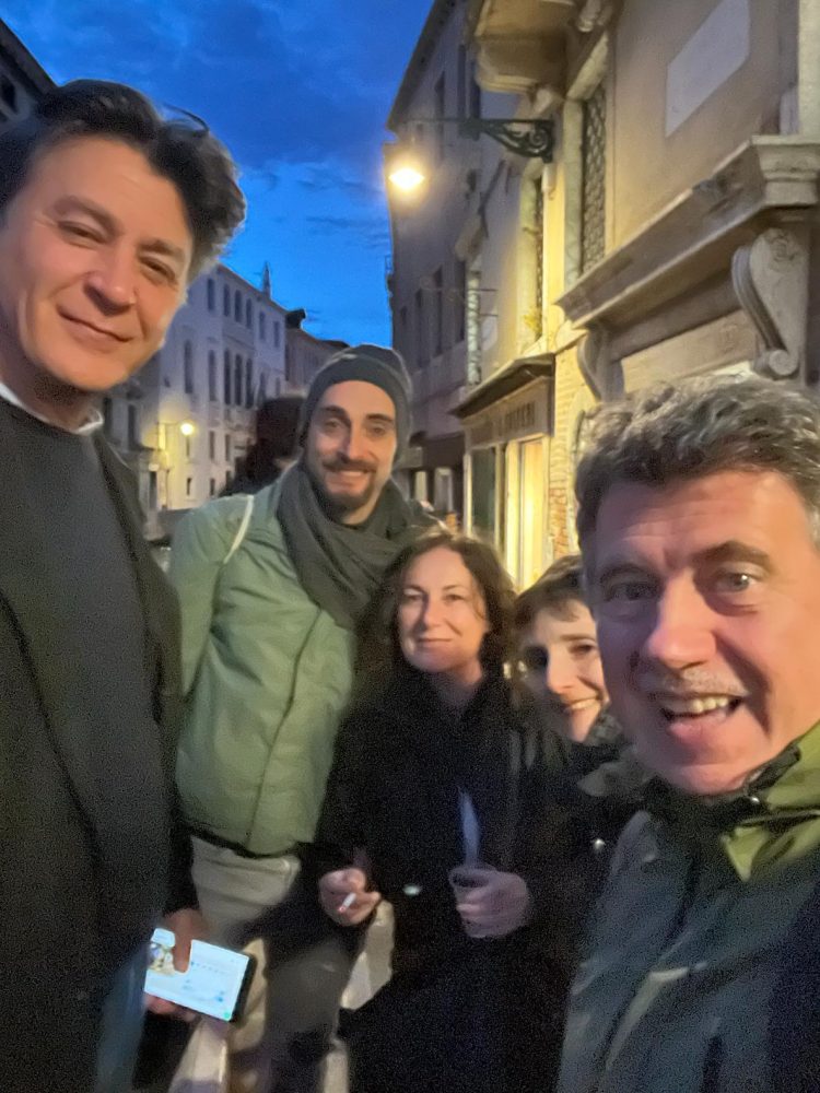 Da sx Massimo Mattioli, Giovanni Gaggia, Marcella Russo, Maila Buuglioni, Roberto Sala