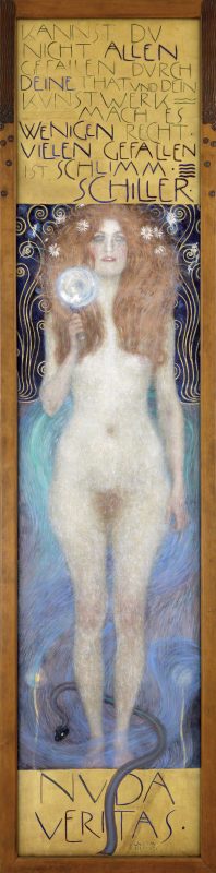 Gustav Klimt, Nuda Veritas, © KHM-Museumsverband, Theatermuseum
