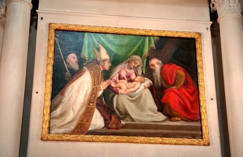 Madonna col Bambino con i Santi di Tiziano Vecellio