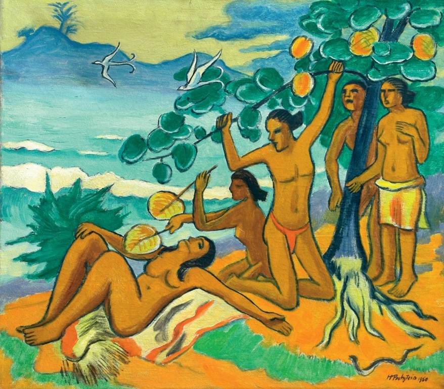 Max Pechstein, Riposo al mare, 1950